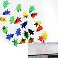 Flame Retardant Christmas Tree Shaped Aluminum Confetti